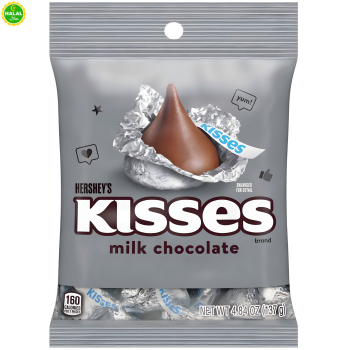 HERSHEY'S - Kisses Milk Cocolate HALAL 137g
